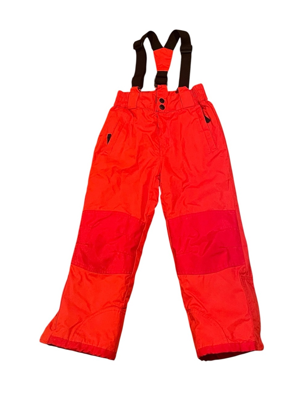 Size 5 6 Snowpants Mountain Warehouse Red Bibs Overalls Youth Winter Snow Pants